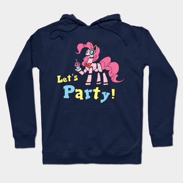 My Little Pony - Pinkie Pie Animatronic - Let's Party! Hoodie by Kaiserin